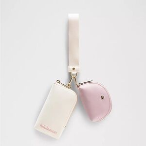Lululemon Athletica Cream and Pink Belt Accessories